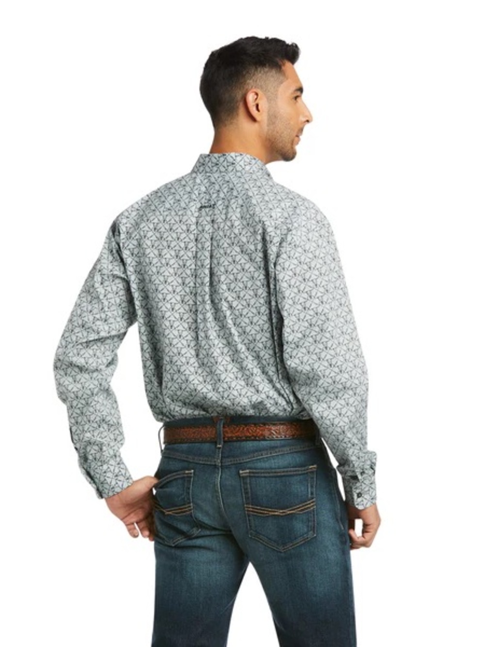Ariat Kale Stretch Classic Long-sleeve Pearl Button Shirt - Picture 2 of 6